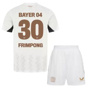 Kit De Football Bayer 04 Leverkusen Jeremie Frimpong 30 Enfant Extérieur 24/25