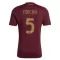 Maillot De Foot AS Roma Ndicka 5 Domicile 24/25