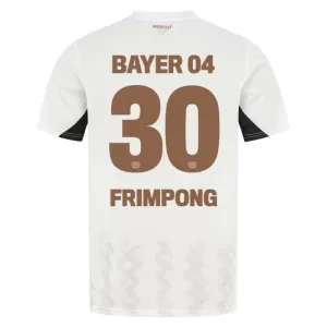 Maillot De Foot Bayer 04 Leverkusen Jeremie Frimpong 30 Extérieur 24/25