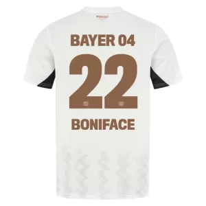 Maillot De Foot Bayer 04 Leverkusen Victor Boniface 22 Extérieur 24/25
