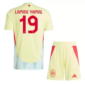 Kit De Football Espagne Lamine Yamal 19 Enfant Extérieur Euro 2024 Kit De Football Espagne Lamine Yamal 19 Enfant Extérieur Euro 2024