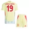 Kit De Football Espagne Lamine Yamal 19 Enfant Extérieur Euro 2024
