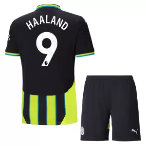 Kit De Football Manchester City Erling Haaland 9 Enfant Extérieur 24/25