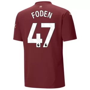 Maillot De Foot Manchester City Phil Foden 47 Third 24/25