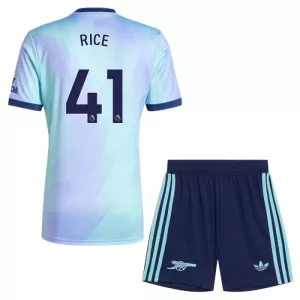 Kit De Football Arsenal Declan Rice 41 Enfant Third 24/25 Kit De Football Arsenal Declan Rice 41 Enfant Third 24/25