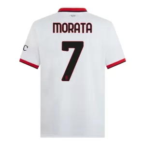 Maillot De Foot Milan AC Alvaro Morata 7 Extérieur 24/25 Maillot De Foot Milan AC Alvaro Morata 7 Extérieur 24/25