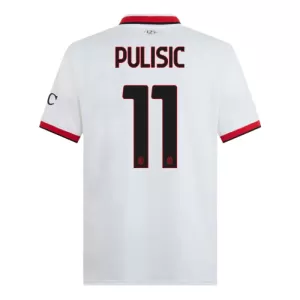 Maillot De Foot Milan AC Christian Pulišić 11 Extérieur 24/25 Maillot De Foot Milan AC Christian Pulišić 11 Extérieur 24/25