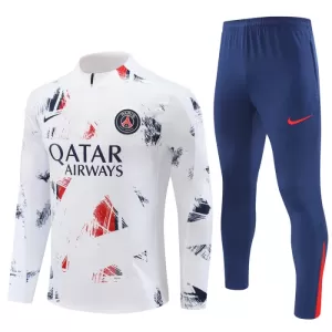 Paris Saint-Germain Kit de Sweat-shirt d’entraînement 24/25 Blanc Paris Saint-Germain Kit de Sweat-shirt d’entraînement 24/25 Blanc