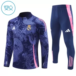 Real Madrid Enfant Kit de Sweat-shirt d’entraînement 24/25 Dragon Navy Real Madrid Enfant Kit de Sweat-shirt d’entraînement 24/25 Dragon Navy