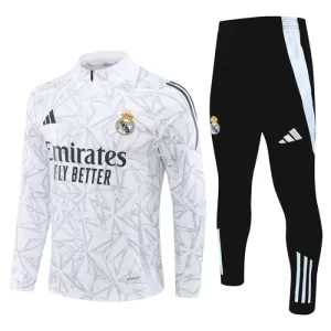 Real Madrid Kit de Sweat-shirt d’entraînement 24/25 Blanc Real Madrid Kit de Sweat-shirt d’entraînement 24/25 Blanc