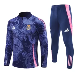 Real Madrid Kit de Sweat-shirt d’entraînement 24/25 Dragon Navy Real Madrid Kit de Sweat-shirt d’entraînement 24/25 Dragon Navy