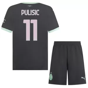 Kit De Football Milan AC Christian Pulišić 11 Enfant Third 24/25 Kit De Football Milan AC Christian Pulišić 11 Enfant Third 24/25