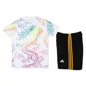 Kit De Football Real Madrid Enfant 24/25 Dragon Blanc