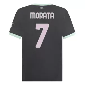 Maillot De Foot Milan AC Alvaro Morata 7 Third 24/25