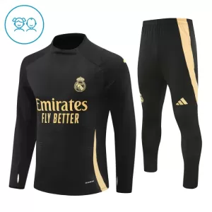 Real Madrid Enfant Kit de Sweat-shirt d’entraînement 24/25 Noir Real Madrid Enfant Kit de Sweat-shirt d’entraînement 24/25 Noir
