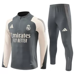 Real Madrid Kit de Sweat-shirt d’entraînement 24/25 Gris Real Madrid Kit de Sweat-shirt d’entraînement 24/25 Gris