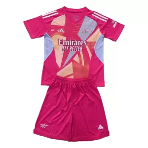 Kit De Football Gardien Arsenal Enfant 24/25 Rose Kit De Football Gardien Arsenal Enfant 24/25 Rose