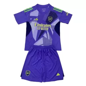 Kit De Football Gardien Arsenal Enfant 24/25 Violet Kit De Football Gardien Arsenal Enfant 24/25 Violet