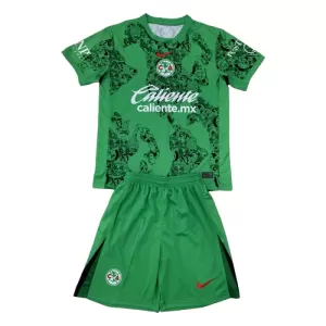 Kit De Football Gardien Club América Enfant 24/25 Vert Kit De Football Gardien Club América Enfant 24/25 Vert