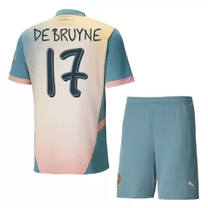 Kit De Football Manchester City Kevin De Bruyne 17 Enfant Fourth 24/25 Kit De Football Manchester City Kevin De Bruyne 17 Enfant Fourth 24/25