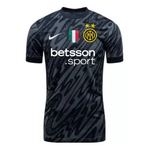 Maillot De Foot Gardien Inter Milan 24/25 Noir Maillot De Foot Gardien Inter Milan 24/25 Noir
