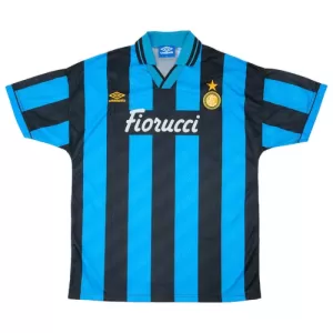 Maillot De Foot Inter Milan 1994-95 Domicile Retro