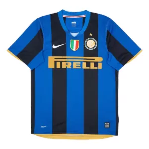 Maillot De Foot Inter Milan 2008-09 Domicile Retro Maillot De Foot Inter Milan 2008-09 Domicile Retro
