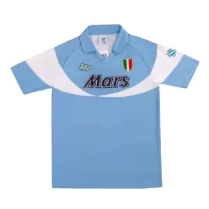 Maillot De Foot SSC Naples 1990-91 Domicile Retro