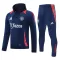 Manchester United Kit sweat-shirt d'entraînement à capuche 24/25 Navy