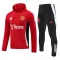 Manchester United Kit sweat-shirt d'entraînement à capuche 24/25 Rouge