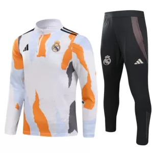 Real Madrid Kit de Sweat-shirt d’entraînement 24/25 Blanc Real Madrid Kit de Sweat-shirt d’entraînement 24/25 Blanc