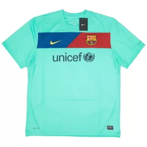 Maillot De Foot FC Barcelone 2010-11 Extérieur Retro