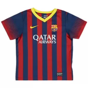 Maillot De Foot FC Barcelone 2013-14 Domicile Retro