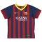 Maillot De Foot FC Barcelone 2013-14 Domicile Retro