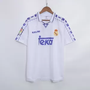 Maillot De Foot Real Madrid 1996-97 Domicile Retro Maillot De Foot Real Madrid 1996-97 Domicile Retro