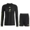 Kit De Football Mexique Enfant 24/25 Manches Longues Noir - Spécial