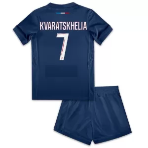 Kit De Football Paris Saint-Germain Kvaratskhelia 7 Enfant Domicile 24/25