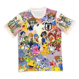 Maillot De Foot Japon x Digimon 2024 - Spécial