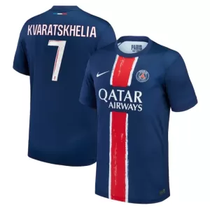 Maillot De Foot Paris Saint-Germain Kvaratskhelia 7 Domicile 24/25