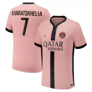 Maillot De Foot Paris Saint-Germain Kvaratskhelia 7 Third 24/25