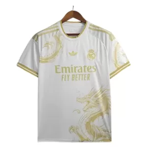 Maillot De Foot Real Madrid 24/25 Dragon Blanc - Spécial Maillot De Foot Real Madrid 24/25 Dragon Blanc - Spécial