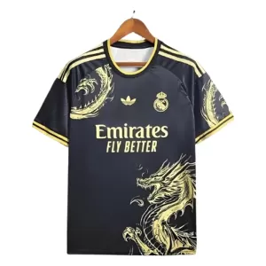 Maillot De Foot Real Madrid 24/25 Dragon Noir - Spécial Maillot De Foot Real Madrid 24/25 Dragon Noir - Spécial