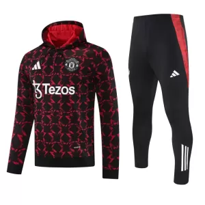 Manchester United Kit sweat-shirt d'entraînement à capuche 24/25 Rouge
