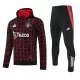 Manchester United Kit sweat-shirt d'entraînement à capuche 24/25 Rouge Manchester United Kit sweat-shirt d'entraînement à capuche 24/25 Rouge