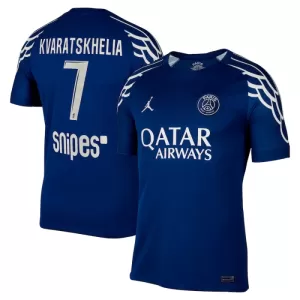 Maillot De Foot Paris Saint-Germain Kvaratskhelia 7 Fourth 24/25