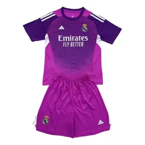 Kit De Football Gardien Real Madrid Enfant 25/26 Violet Kit De Football Gardien Real Madrid Enfant 25/26 Violet