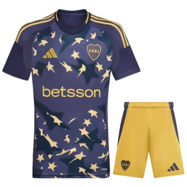 Kit De Football Boca Juniors Enfant Third 24/25 Kit De Football Boca Juniors Enfant Third 24/25