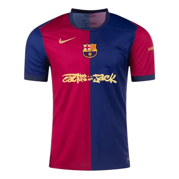 Maillot De Foot FC Barcelone x Travis Scott Domicile 24/25 Maillot De Foot FC Barcelone x Travis Scott Domicile 24/25