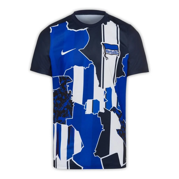 Maillot De Foot Hertha Berlin Pre-Match 24/25 Maillot De Foot Hertha Berlin Pre-Match 24/25