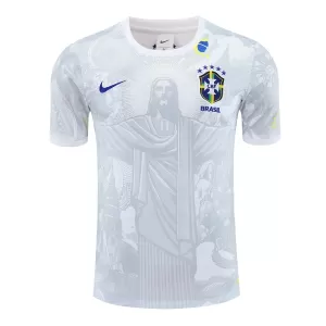 Maillot De Foot Brésil 24/25 Blanc - Spécial Maillot De Foot Brésil 24/25 Blanc - Spécial